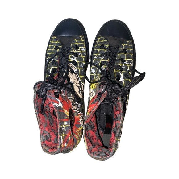 Converse All Star Limited Edition Batman The Dark Bane Comics Mens Size 10 - Picture 9 of 12